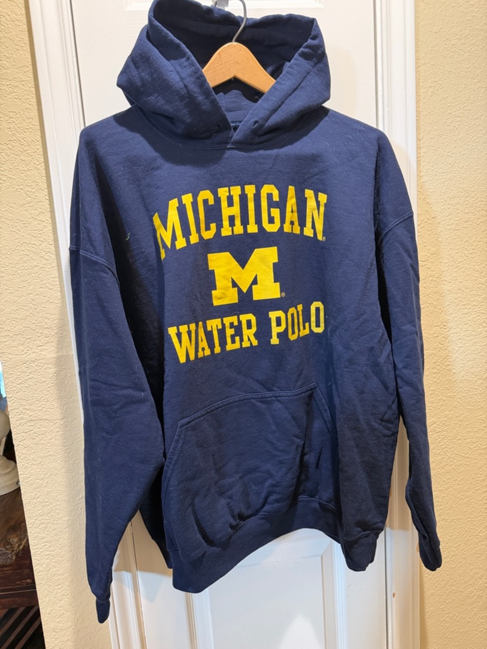 MICHI Navy Water Polo Pullover Hoodie